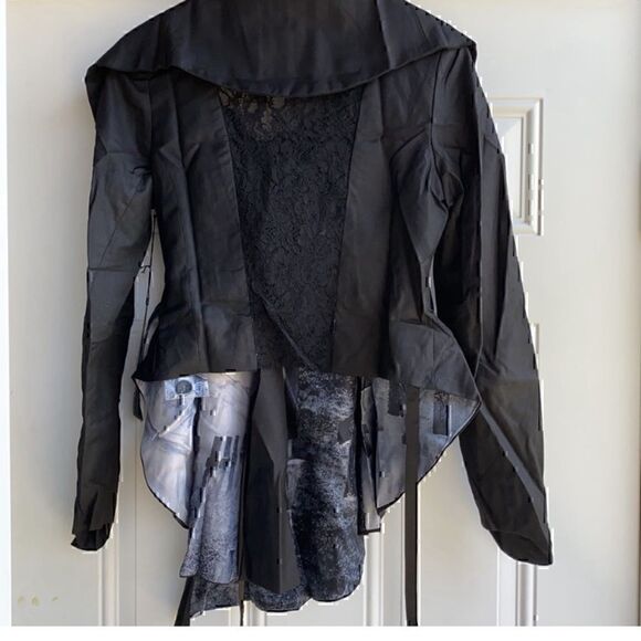 NWT Lip Service x Widow Deceased but Still Dreaming Belted Jacket - Picture 4 of 13